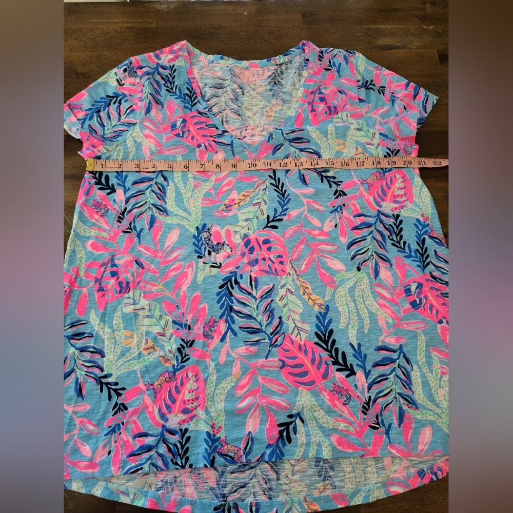 Lilly Pulitzer Etta V Neck Top